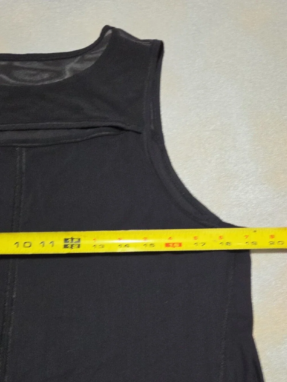 lululemon athletica Black Scoop-Back Athletic Tank